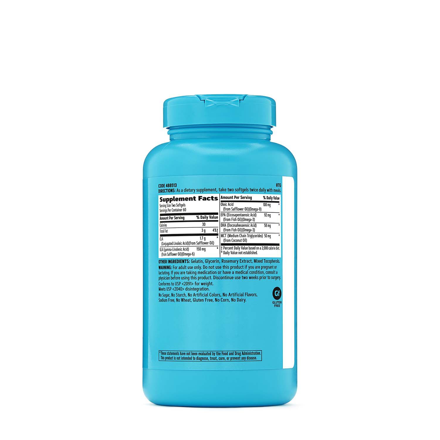 488513 GNC Total Lean® Try GNC Total Lean Premium CLA 369, a dietary supplement that contains